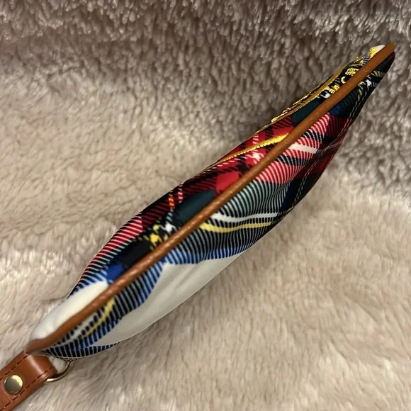 RALPH LAUREN RL Polo Stewart Plaid Wristlet - Picture 3 of 11